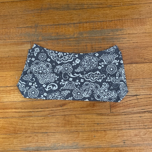 Thirty-One (31) in 10th Anniversary Gray Woodblock Floral NWOT - Picture 4 of 6